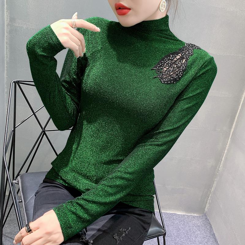 Women's T Shirts Mesh Tops 2022 Autumn Winter Long Sleeved Turtleneck Hollow Out Solid Color Women's T-Shirt Blusas, Black
Women's T Shirts Mesh Tops 2022 Autumn Winter Long Sleeved Turtleneck Hollow Out Solid Color Women's T-Shirt Blusas, Black