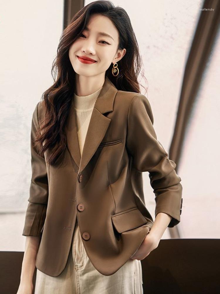 Women's Suits Fashion Blazer Long Sleeve Jacket Work Elegant Temperament Casual Korean Style Design Office Lady Solid Clothing, Black
Women's Suits Fashion Blazer Long Sleeve Jacket Work Elegant Temperament Casual Korean Style Design Office Lady Solid Clothing, Black
