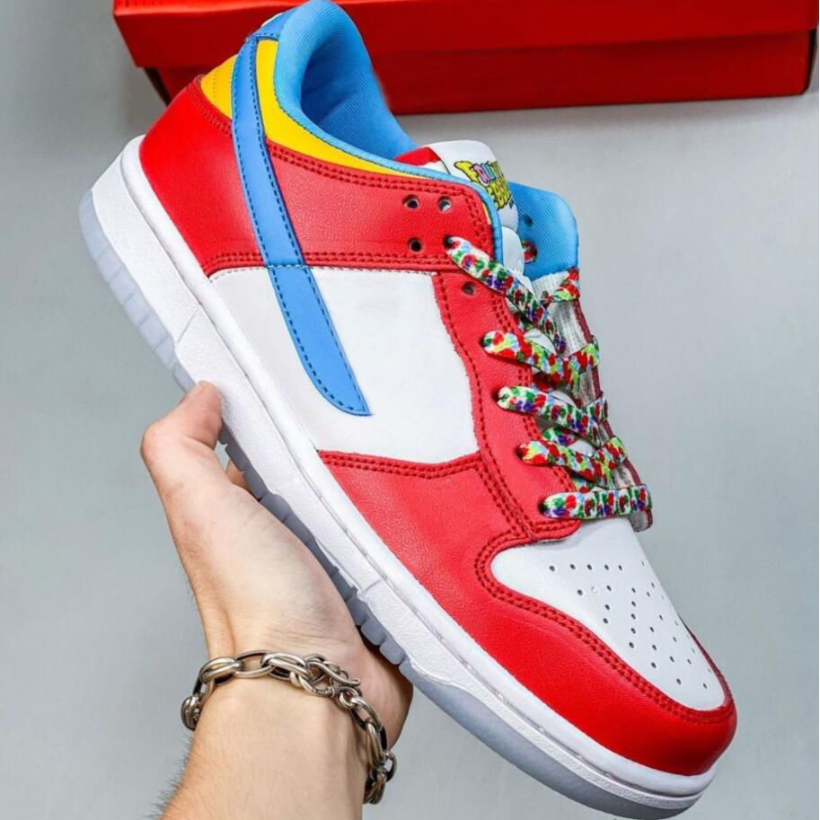 2022 Authentic Dunks Low Fruity Running Shoes Pebbles Casual White Red Blue Yellow Sports Sneakers Outdoor DH8009-600, Customize
2022 Authentic Dunks Low Fruity Running Shoes Pebbles Casual White Red Blue Yellow Sports Sneakers Outdoor DH8009-600, Customize