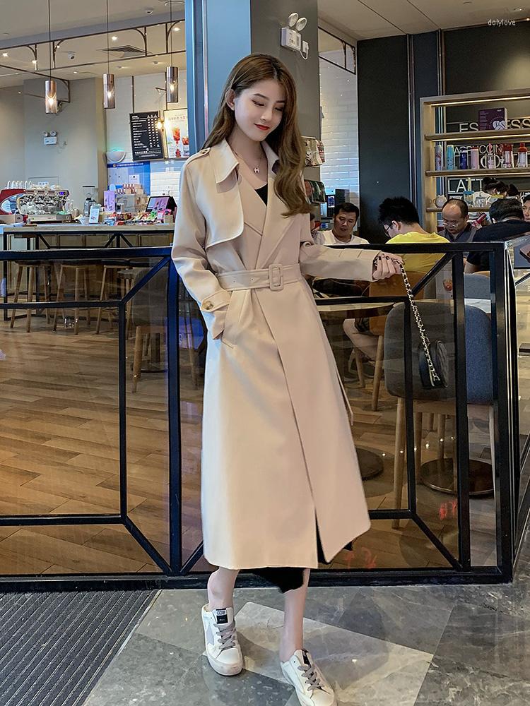 Women' Trench Coats Windbreaker Women' Middle And Long 2022 Spring Autumn Net Red Korean Version Temperament Foreign Student Thin, Beige
Women' Trench Coats Windbreaker Women' Middle And Long 2022 Spring Autumn Net Red Korean Version Temperament Foreign Student Thin, Beige