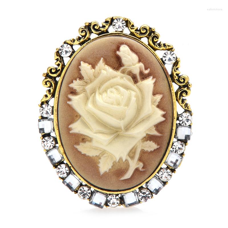 Brooches Wuli&baby Vintage Rose Flower Brooch Sparkling Rhinestone Pin Old Style 2022 Fashion Jewelry Accessory Badge Gift
Brooches Wuli&baby Vintage Rose Flower Brooch Sparkling Rhinestone Pin Old Style 2022 Fashion Jewelry Accessory Badge Gift
