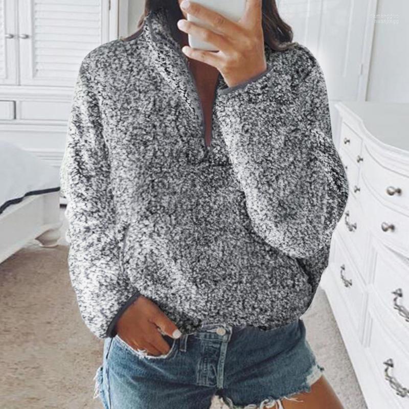 Women' Hoodies Women' & Sweatshirts V Collar Zipper Women Warm Long Sleeve Tops Ladies Pocket Solid Loose Autumn Winter Sweatshirt, Gray
Women' Hoodies Women' & Sweatshirts V Collar Zipper Women Warm Long Sleeve Tops Ladies Pocket Solid Loose Autumn Winter Sweatshirt, Gray