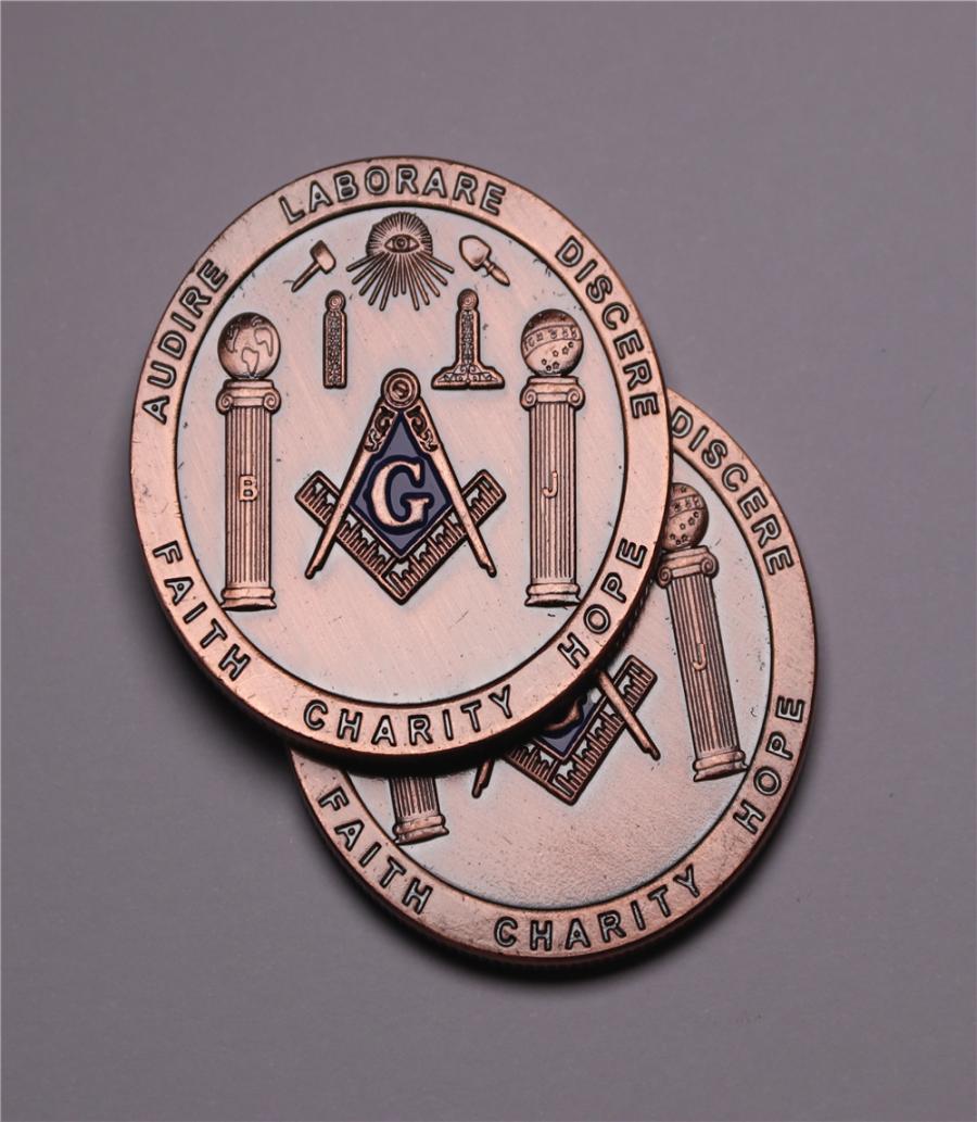 Home Decoration Crafts Faith charity audire laborare discere hope mason Challenge Coin Fraternity Masonic BronzeCoin9405585
Home Decoration Crafts Faith charity audire laborare discere hope mason Challenge Coin Fraternity Masonic BronzeCoin9405585