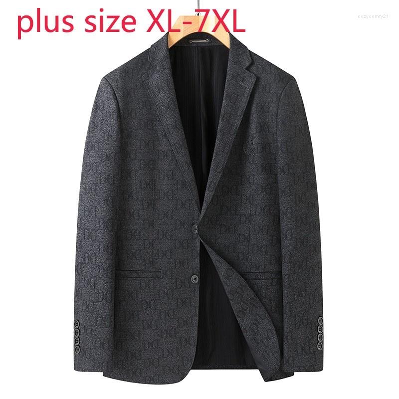 Men's Suits Autumn Arrival Fashion Super Large Men Casual Printing Suit Coat Single Breasted Blazers Plus Size 2XL 3XL 4XL5XL 6XL 7XL, 2125 a
Men's Suits Autumn Arrival Fashion Super Large Men Casual Printing Suit Coat Single Breasted Blazers Plus Size 2XL 3XL 4XL5XL 6XL 7XL, 2125 a