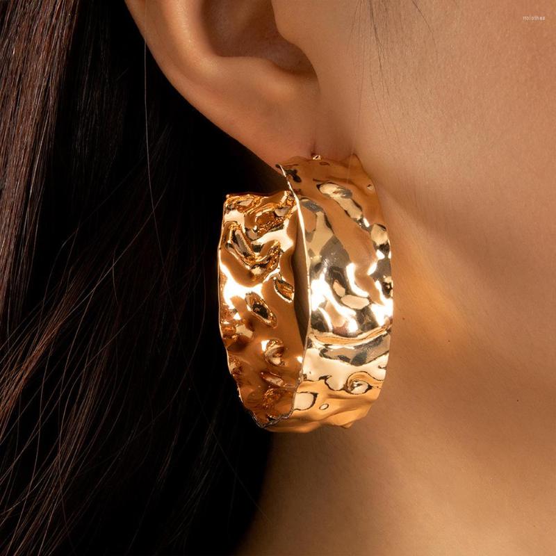 Hoop Earrings Trendy Wide Simple Gold Color Thick Metal Circle Earring For Women Geometric Round Statement Party Jewelry Gift
Hoop Earrings Trendy Wide Simple Gold Color Thick Metal Circle Earring For Women Geometric Round Statement Party Jewelry Gift