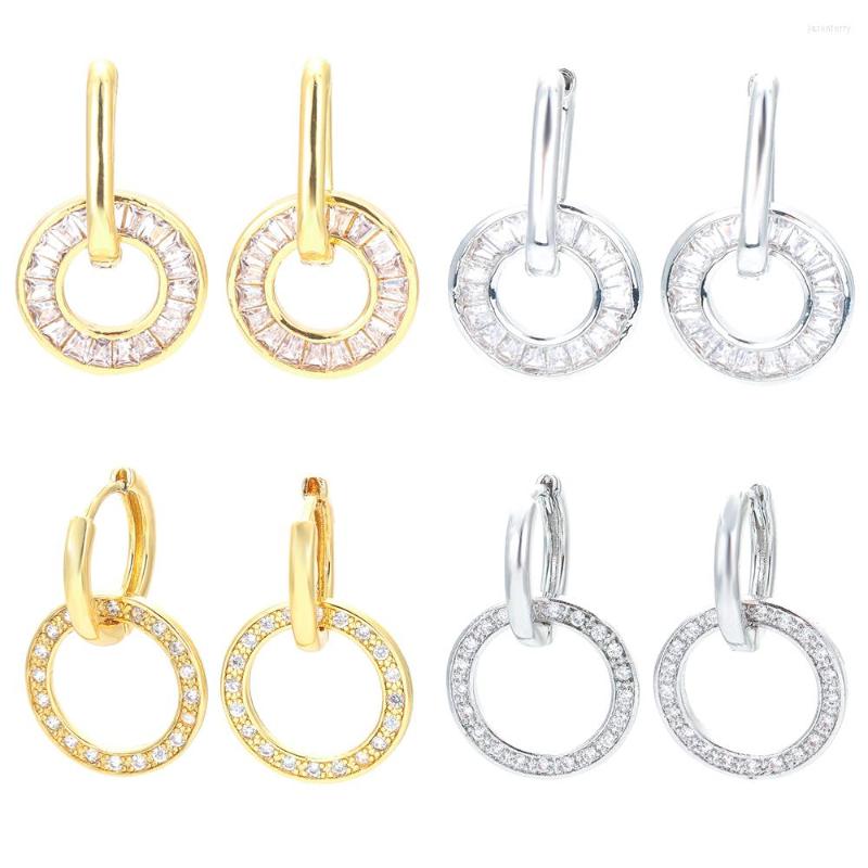 Hoop Earrings EYIKA Trendy Gold Silver Color Crystal Zircon Round Circle For Women Charm Huggies Earring Party Jewelry Gift
Hoop Earrings EYIKA Trendy Gold Silver Color Crystal Zircon Round Circle For Women Charm Huggies Earring Party Jewelry Gift