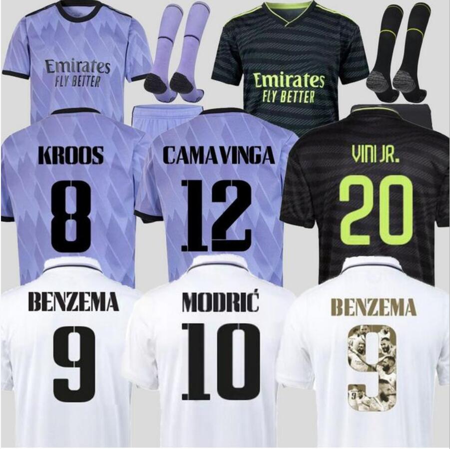 2022 2023 BENZEMA Finals soccer jerseys 22 23 VINI JR CAMAVINGA TCHOUAMENI REAL MADRIDS VALVERDE HAZARD MODRIC camiseta men kids kit uniforms football shirt
2022 2023 BENZEMA Finals soccer jerseys 22 23 VINI JR CAMAVINGA TCHOUAMENI REAL MADRIDS VALVERDE HAZARD MODRIC camiseta men kids kit uniforms football shirt