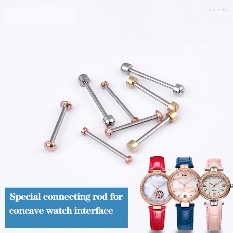 Watch Bands Screw Tube Rod Spring Bar Rose Gold Silver Screw-In Lug Stem Link Kit For Leather Watchband Strap 18mm 20mm 22mm
Watch Bands Screw Tube Rod Spring Bar Rose Gold Silver Screw-In Lug Stem Link Kit For Leather Watchband Strap 18mm 20mm 22mm