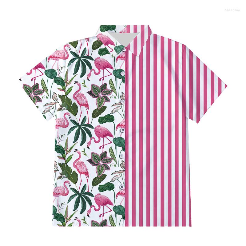 Men's Casual Shirts Fashion Men's Hawaiian Shirt Woman Streetwear 3D Print Striped Patchwork Summer Chic Blouse Beach Man Cardigan Top, 62203
Men's Casual Shirts Fashion Men's Hawaiian Shirt Woman Streetwear 3D Print Striped Patchwork Summer Chic Blouse Beach Man Cardigan Top, 62203