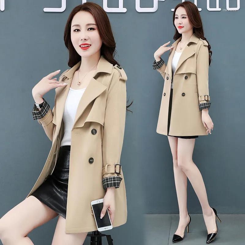 Women's Trench Coats Women's Coat 2022 Spring And Autumn Style Korean Version Waist Thin Leisure Temperament Sag Ity Outerwear, Black
Women's Trench Coats Women's Coat 2022 Spring And Autumn Style Korean Version Waist Thin Leisure Temperament Sag Ity Outerwear, Black