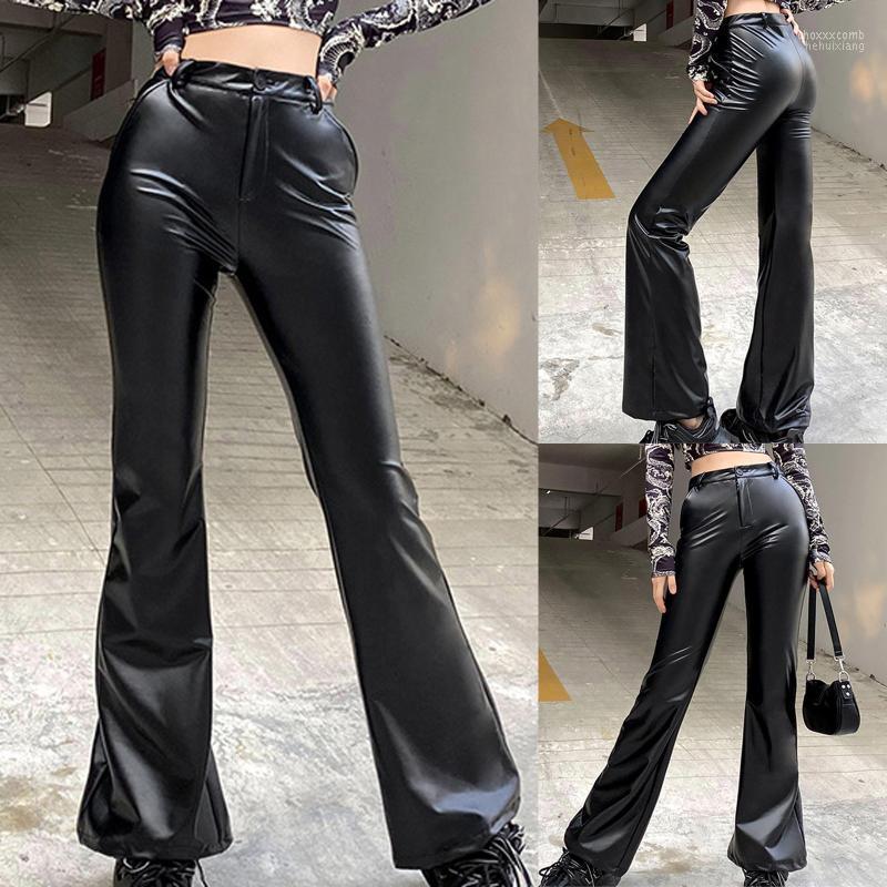 Women' Pants Women' & Capris Women PU Leather Pant Pockets Straight Trousers Autumn High Waist Pocket Office Lady Vintage Leisure, Black
Women' Pants Women' & Capris Women PU Leather Pant Pockets Straight Trousers Autumn High Waist Pocket Office Lady Vintage Leisure, Black