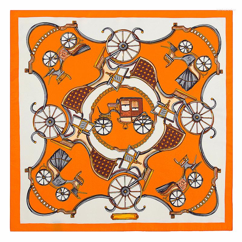 Scarves 58cm Silk Women 2022 Fashion Euro Design Horse And Carriage Printed Small Square Scarf
Scarves 58cm Silk Women 2022 Fashion Euro Design Horse And Carriage Printed Small Square Scarf