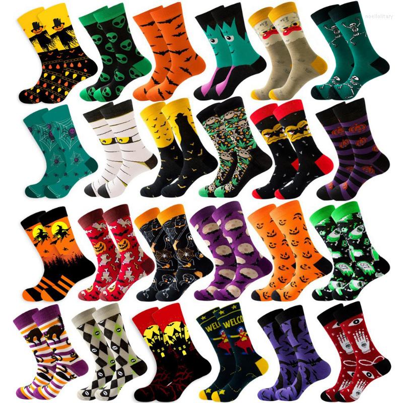 Men's Socks Halloween Men Sock Skeleton Alien Pumpkin Man Cartoon Sporting Casual Crew Sox Adult Cotton Classic Autumn Winter Sokken
Men's Socks Halloween Men Sock Skeleton Alien Pumpkin Man Cartoon Sporting Casual Crew Sox Adult Cotton Classic Autumn Winter Sokken