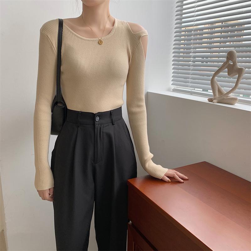 Women's T Shirts Autumn Winter Women Long Sleeve Versatile Strapless Knitted T-shirt Solid Color Slim Fit Tops Vertical Bar Bottoming Shirt, Black
Women's T Shirts Autumn Winter Women Long Sleeve Versatile Strapless Knitted T-shirt Solid Color Slim Fit Tops Vertical Bar Bottoming Shirt, Black