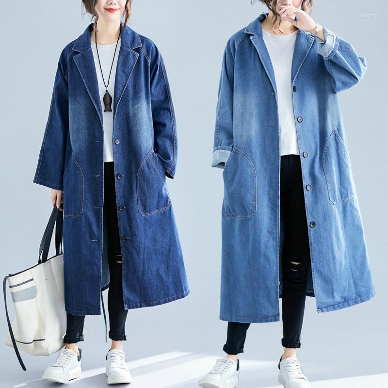Women's Trench Coats Loose Age-reducing Western Style Slim And Fashionable Denim Solid Color Coat Autumn, Black
Women's Trench Coats Loose Age-reducing Western Style Slim And Fashionable Denim Solid Color Coat Autumn, Black