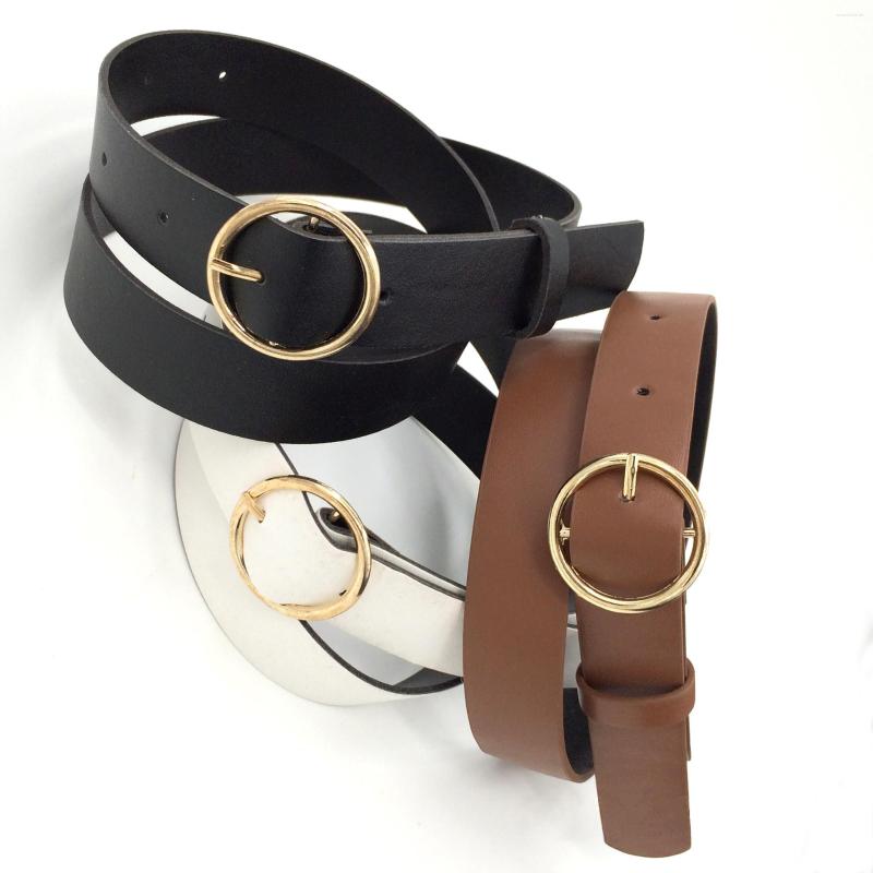 Belts Female Fashion Round Buckle Waist Belt Metal Casual PU Leather Clothes Accessories For Women, Black
Belts Female Fashion Round Buckle Waist Belt Metal Casual PU Leather Clothes Accessories For Women, Black