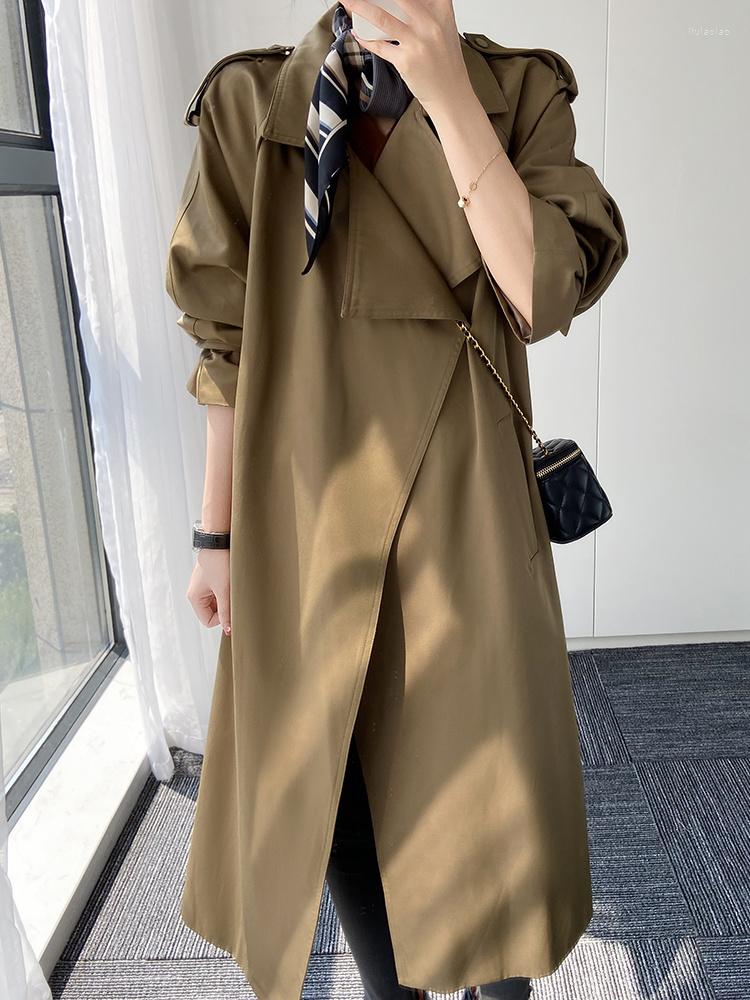 Women's Trench Coats Khaki Color Windbreaker Women's 2022 Early Autumn Korean Version Medium Length Loose And Thin High-end, On the same day
Women's Trench Coats Khaki Color Windbreaker Women's 2022 Early Autumn Korean Version Medium Length Loose And Thin High-end, On the same day