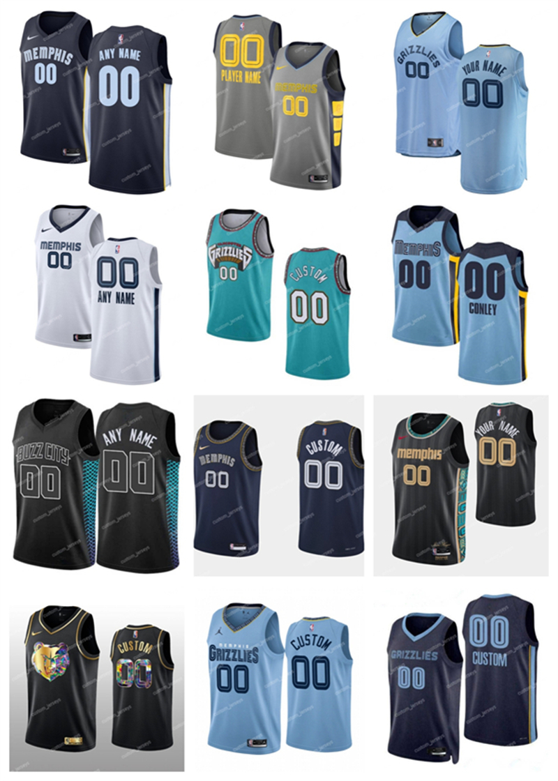 75th Custom Memphis''Grizzlies''Any Name 21 Jones 46 Konchar 0 Melton 12 Morant 25 Merrill 3 Abdur-Rahim 9 Allen 4 Adams''NBA''Basketball Jersey, 10
75th Custom Memphis''Grizzlies''Any Name 21 Jones 46 Konchar 0 Melton 12 Morant 25 Merrill 3 Abdur-Rahim 9 Allen 4 Adams''NBA''Basketball Jersey, 10