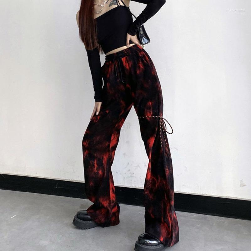 Women' Pants Women' & Capris SXGOTH Baggy Aesthetic Drawstring Halloween For Women Long Tie Dye Red Goth Harajuku Alt Cargo Grunge, Black
Women' Pants Women' & Capris SXGOTH Baggy Aesthetic Drawstring Halloween For Women Long Tie Dye Red Goth Harajuku Alt Cargo Grunge, Black