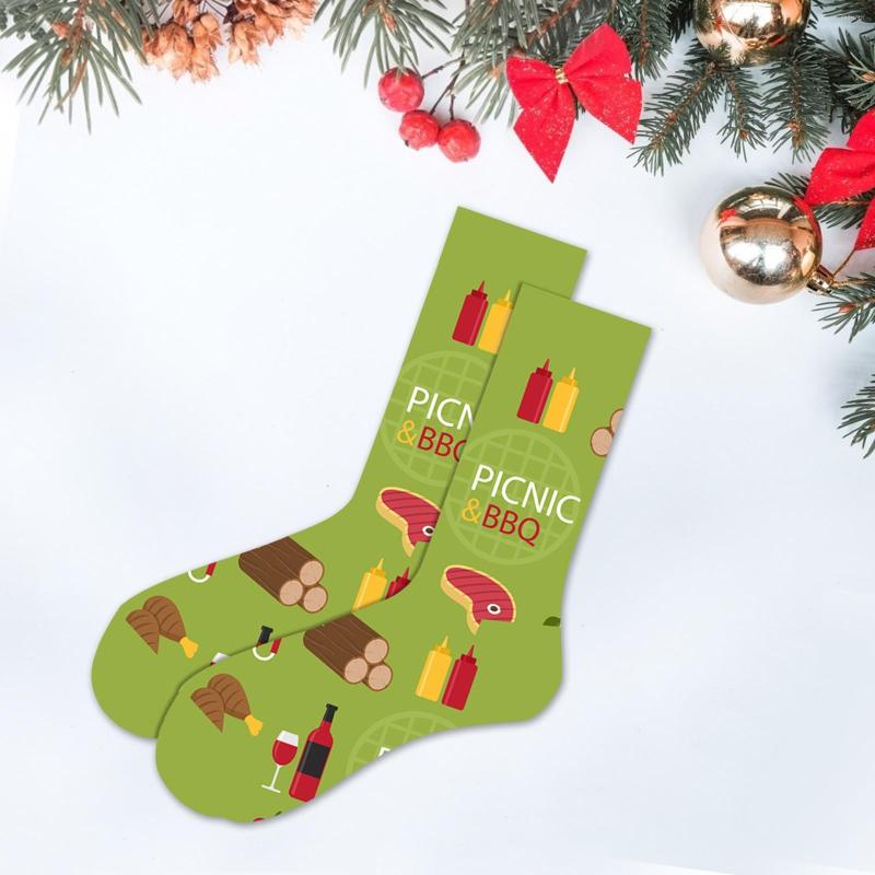 Men's Socks Men's Damp Middle Autumn Santa Cotton Winter And Snowflake Mens No Show Sock, Black
Men's Socks Men's Damp Middle Autumn Santa Cotton Winter And Snowflake Mens No Show Sock, Black