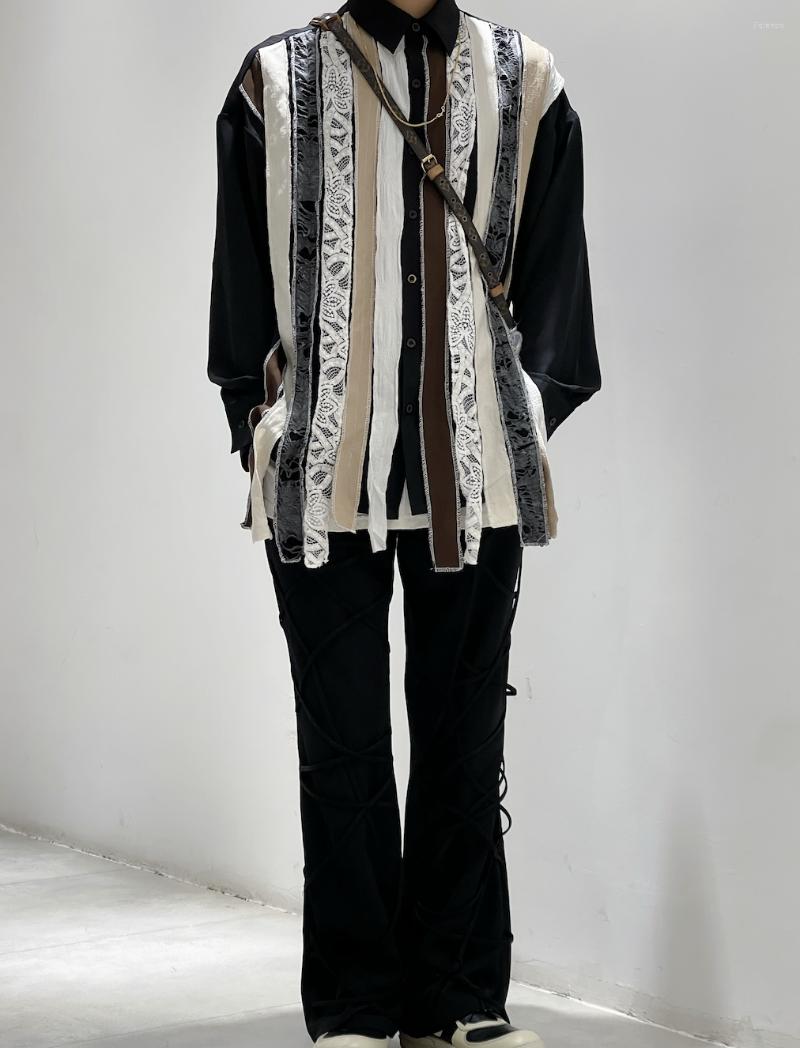 Men's Casual Shirts Cs126 Fashion Men's 2022 Runway Luxury European Design Party Style Clothing, Auburn
Men's Casual Shirts Cs126 Fashion Men's 2022 Runway Luxury European Design Party Style Clothing, Auburn
