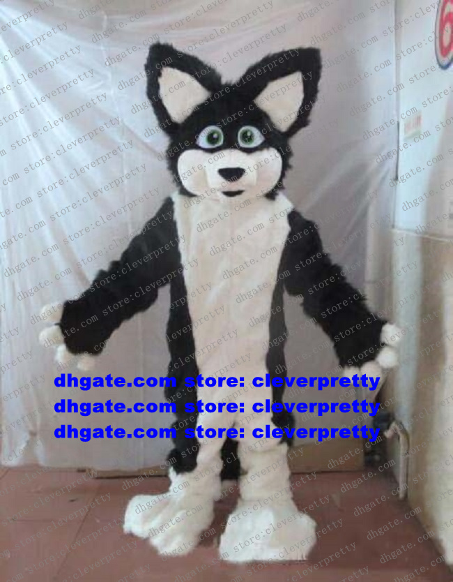 Black White Long Fur Furry Wolf Mascot Costume Fox Husky Dog Fursuit ALASKAN Adult Cartoon Social Performance Big Party zx494, As in photos
Black White Long Fur Furry Wolf Mascot Costume Fox Husky Dog Fursuit ALASKAN Adult Cartoon Social Performance Big Party zx494, As in photos