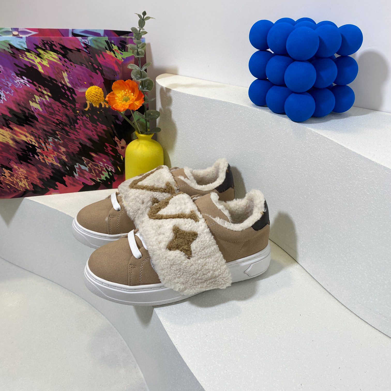 Luxury Brand Sneakers Shoes Designer Sneaker Floral Brocade cashmere Genuine Leather winter Women Shoe Casual Trainers by 1978 003, #6
Luxury Brand Sneakers Shoes Designer Sneaker Floral Brocade cashmere Genuine Leather winter Women Shoe Casual Trainers by 1978 003, #6