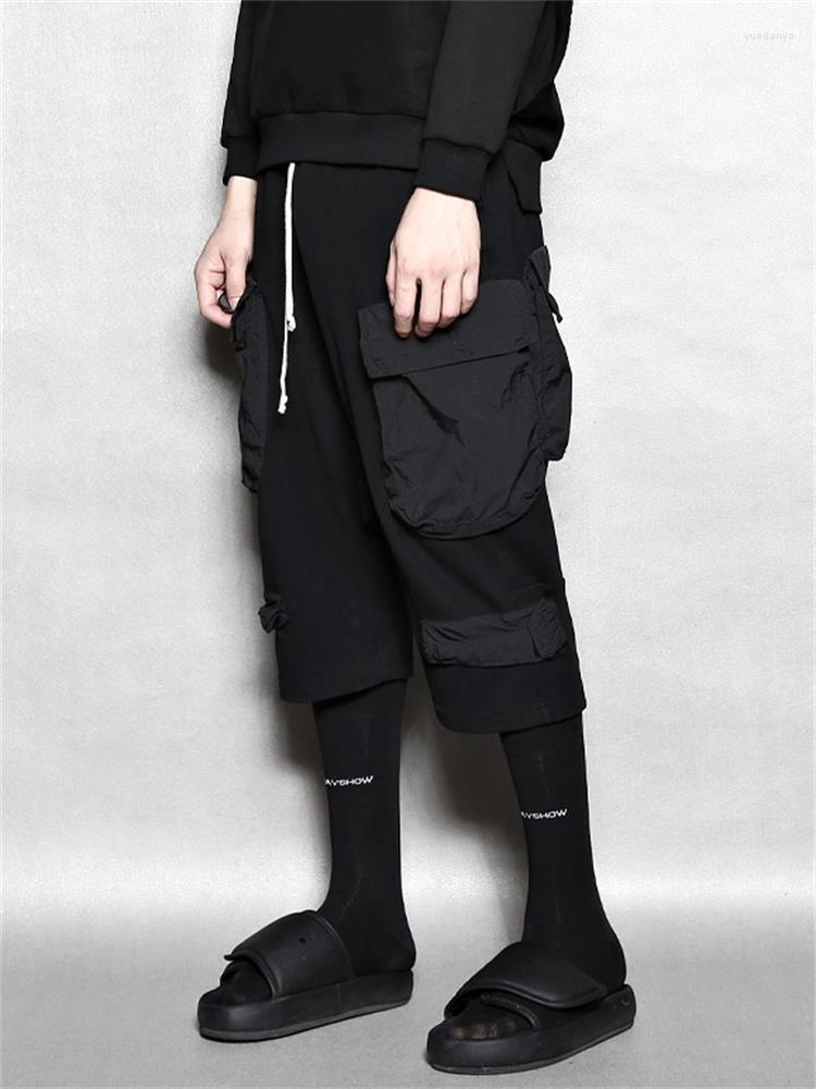 Men' Pants Men' Classic Dark Japanese Port Wind Pocket Taper Crotch Loose Size Harlan, Black
Men' Pants Men' Classic Dark Japanese Port Wind Pocket Taper Crotch Loose Size Harlan, Black