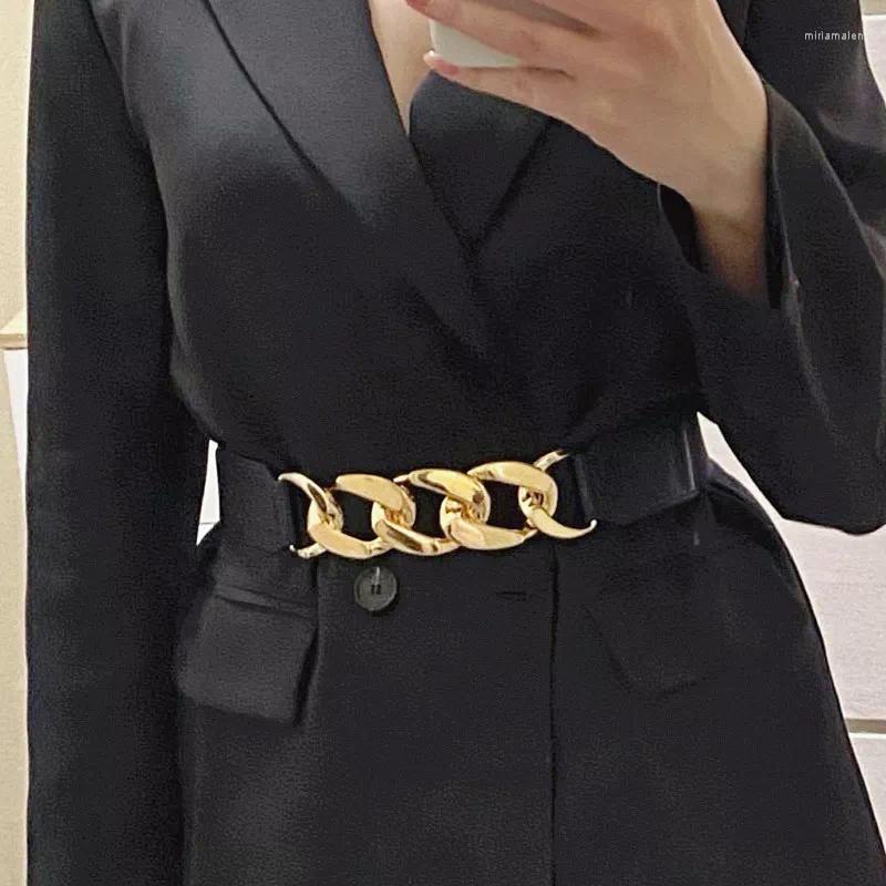 Belts Chain Belt Elastic Silver Metal Waist For Women High Quality Stretch Cummerbunds Ladies Coat Waistband Elasti, Blue
Belts Chain Belt Elastic Silver Metal Waist For Women High Quality Stretch Cummerbunds Ladies Coat Waistband Elasti, Blue