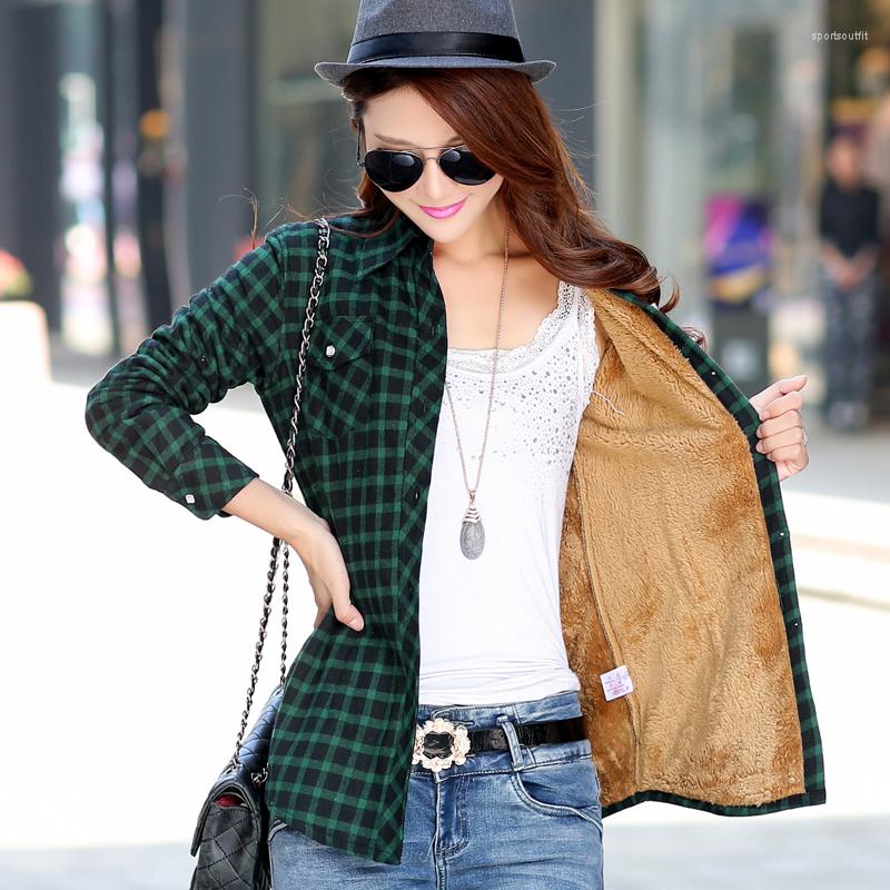Women's Blouses 2022 Outono Inverno Das Senhoras Do Sexo Feminino Casual Mais Grosso Veludo Quente Manga Longa Camisa Blusa Feminina Xadrez, Beige
Women's Blouses 2022 Outono Inverno Das Senhoras Do Sexo Feminino Casual Mais Grosso Veludo Quente Manga Longa Camisa Blusa Feminina Xadrez, Beige