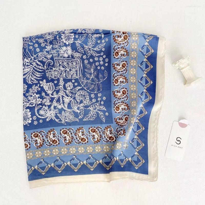 Scarves 70CM Fashion Imitation Silk Square Scarf For Women Bohemianism Print Hijab Female Shawls Lady Bandana Foulard Accessories Gift
Scarves 70CM Fashion Imitation Silk Square Scarf For Women Bohemianism Print Hijab Female Shawls Lady Bandana Foulard Accessories Gift