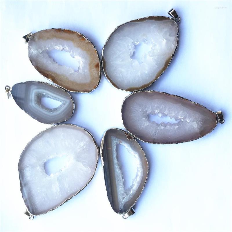 Pendant Necklaces High Quality Natural Stone White Agates Pendants Charms For Jewelry Making DIY Accessories Fit Size 5pcs Wholesale
Pendant Necklaces High Quality Natural Stone White Agates Pendants Charms For Jewelry Making DIY Accessories Fit Size 5pcs Wholesale