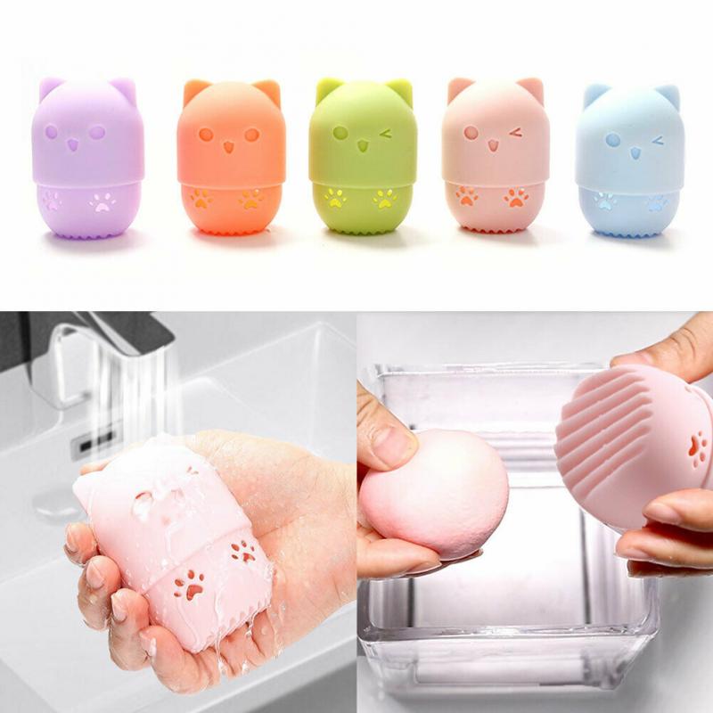 Beauty Makeup Tools Powder Puff Blender Holder Sponge Makeup Egg Drying Case Portable Soft Silicone Cosmetic Blenders Sponges Box Holders 292
Beauty Makeup Tools Powder Puff Blender Holder Sponge Makeup Egg Drying Case Portable Soft Silicone Cosmetic Blenders Sponges Box Holders 292