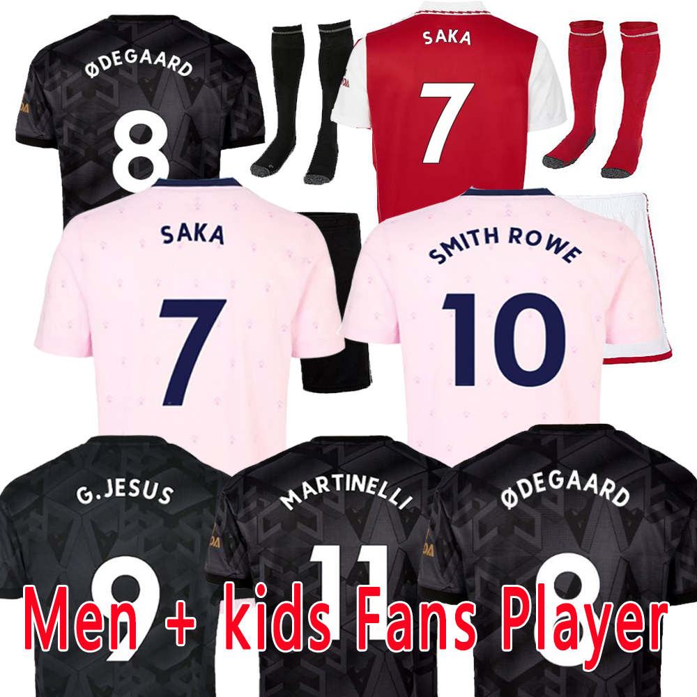 22 23 soccer jersey Fans Player version Tops G.JESUS SAKA SMITH ROWE ODEGAARD SALIBA ZINCHENKO MARTINELLI TIERNEY ArSen 2022 2023 football shirt Men Kids kit uniforms, 22 away
22 23 soccer jersey Fans Player version Tops G.JESUS SAKA SMITH ROWE ODEGAARD SALIBA ZINCHENKO MARTINELLI TIERNEY ArSen 2022 2023 football shirt Men Kids kit uniforms, 22 away