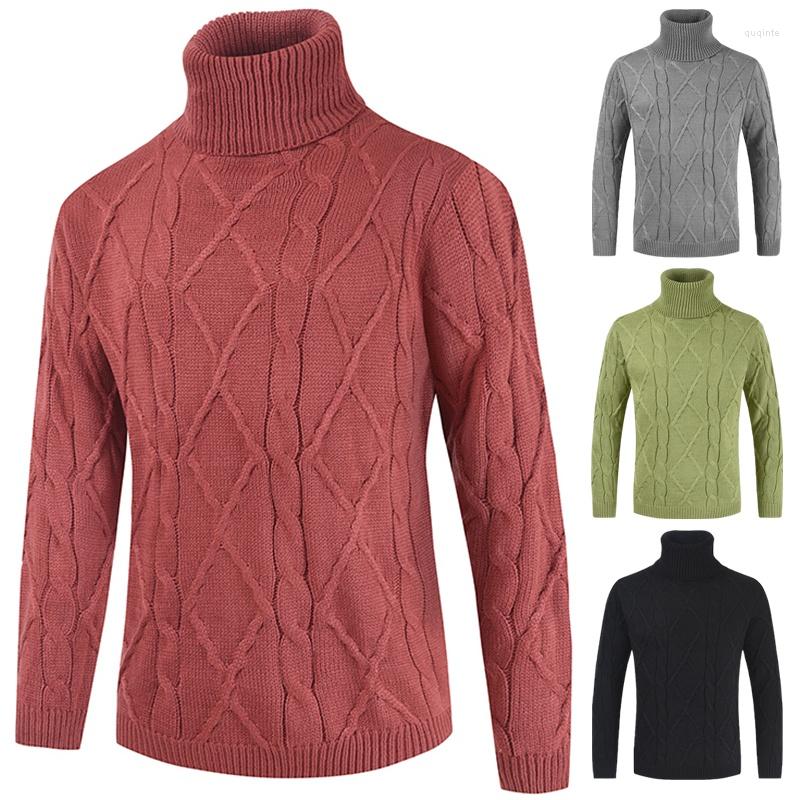 Men' Sweaters Men' Turtleneck Knitted Sweater Pullover Casual Solid Color Long Sleeve Warm Knit Jacket, Black
Men' Sweaters Men' Turtleneck Knitted Sweater Pullover Casual Solid Color Long Sleeve Warm Knit Jacket, Black