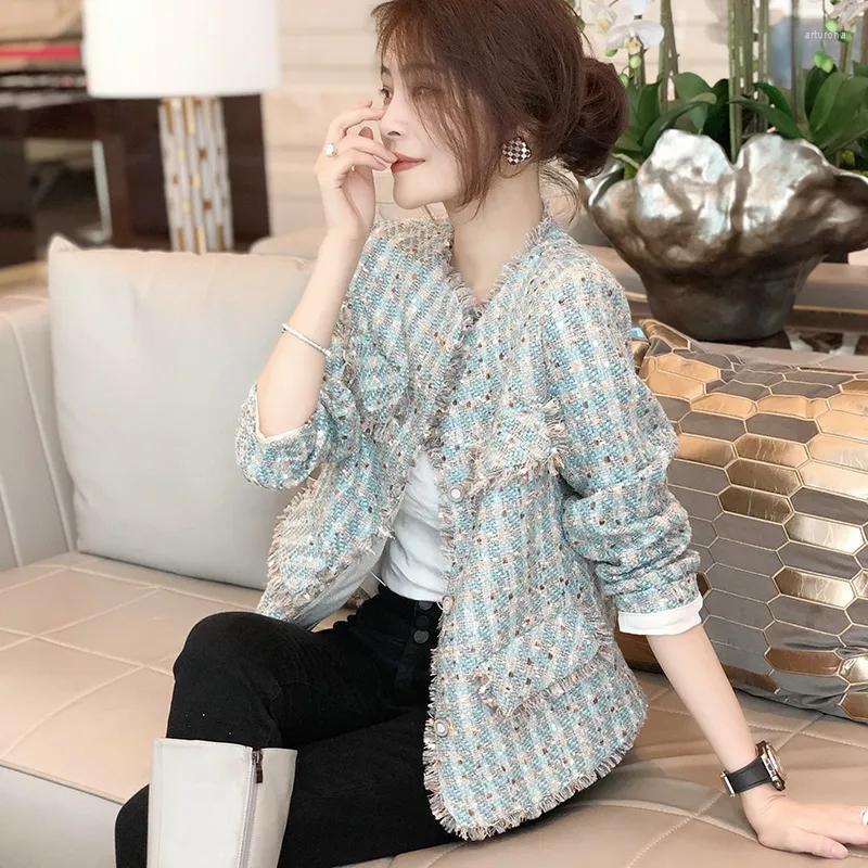 Women' Jackets Ladies Tweed Short Autumn O-Neck Coat Long Sleeve Temperament Cardigan Women Tassel Jacket, Cotton
Women' Jackets Ladies Tweed Short Autumn O-Neck Coat Long Sleeve Temperament Cardigan Women Tassel Jacket, Cotton