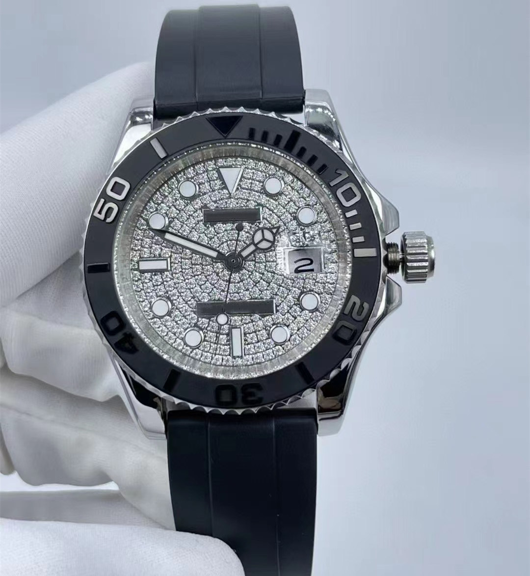 Luxury Designer Classic Fashion Automatic Watch Dial set with diamond size 40mm Sapphire glass waterproof feature Christmas gift
Luxury Designer Classic Fashion Automatic Watch Dial set with diamond size 40mm Sapphire glass waterproof feature Christmas gift