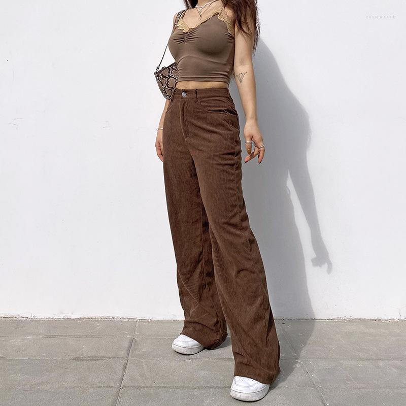 Women' Pants Women' & Capris Vintage Oversized Corduroy Baggy Ladies Fall High-Waist Wide Leg Straight Trousers Women 90s Elastic, Khaki
Women' Pants Women' & Capris Vintage Oversized Corduroy Baggy Ladies Fall High-Waist Wide Leg Straight Trousers Women 90s Elastic, Khaki