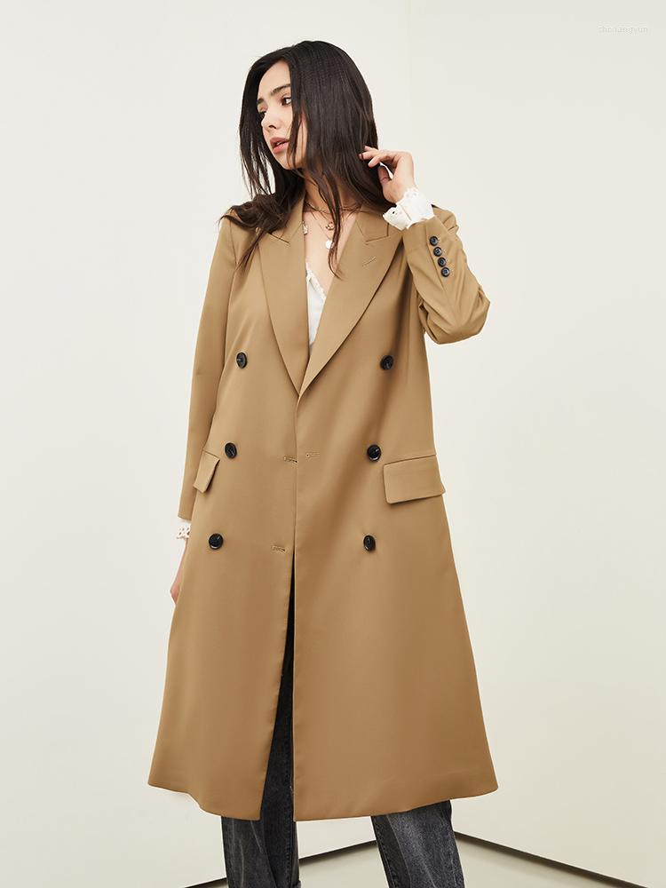 Women' Trench Coats Top Quality 2022 Spring/Autumn Women' Formal Coat Long Double Breasted Blazer Business Female Outerwear For Office, Black
Women' Trench Coats Top Quality 2022 Spring/Autumn Women' Formal Coat Long Double Breasted Blazer Business Female Outerwear For Office, Black