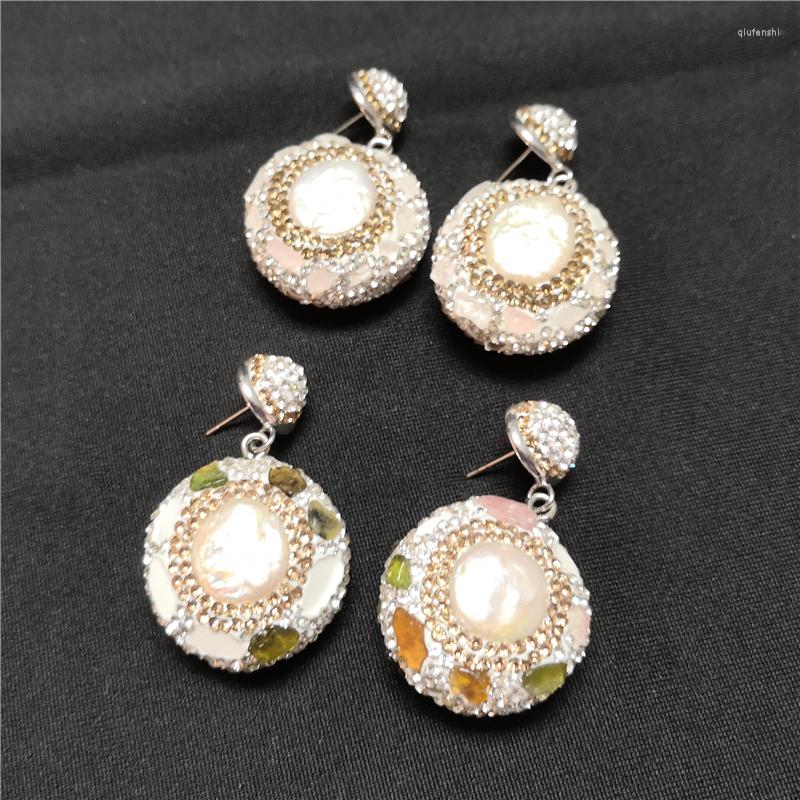 Dangle Earrings Bohemia Fashion Round Shiny Rhinestone Drop Pendant Elegant Women's Jewelry Luxury Party Accessories
Dangle Earrings Bohemia Fashion Round Shiny Rhinestone Drop Pendant Elegant Women's Jewelry Luxury Party Accessories