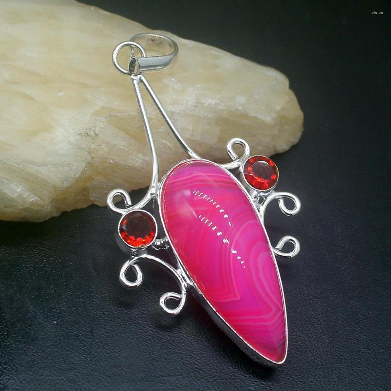 Pendant Necklaces Gemstonefactory Jewelry Big Promotion 925 Silver Botswana Agate Red Garnet Multi Gems Women Ladies Gifts Necklace 0276
Pendant Necklaces Gemstonefactory Jewelry Big Promotion 925 Silver Botswana Agate Red Garnet Multi Gems Women Ladies Gifts Necklace 0276