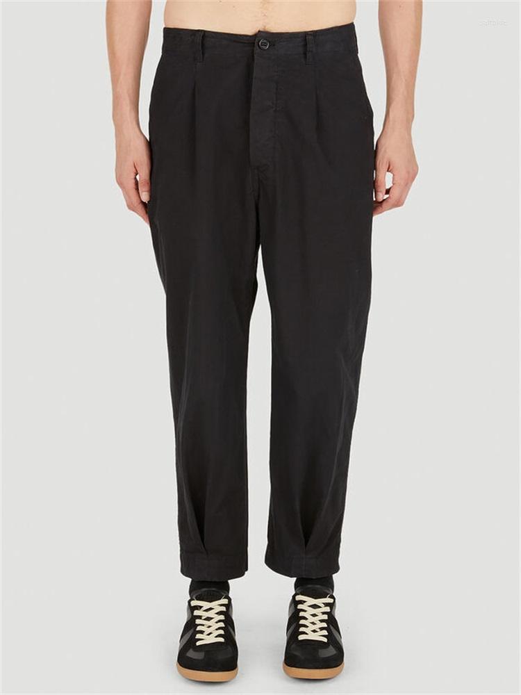 Men' Pants Men' Casual High Waist Black Harun 2022 Autumn Fashion Simple Wide Leg Loose Pleated Cropped
Men' Pants Men' Casual High Waist Black Harun 2022 Autumn Fashion Simple Wide Leg Loose Pleated Cropped