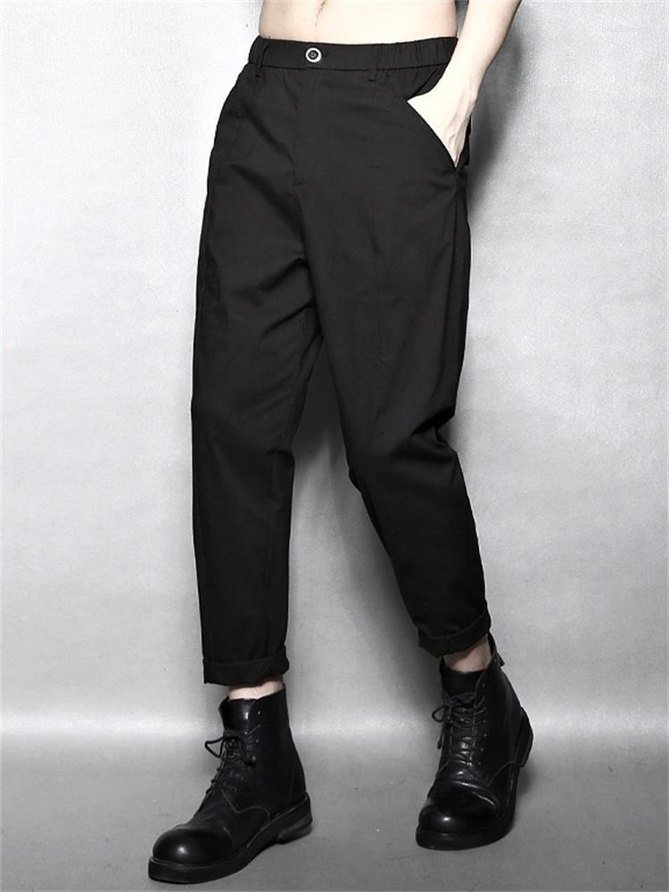 Men' Pants Men' Classic Dark Contracted Urban Youth Fashion Loose Harun Nine Points Small Foot Casual, Black
Men' Pants Men' Classic Dark Contracted Urban Youth Fashion Loose Harun Nine Points Small Foot Casual, Black
