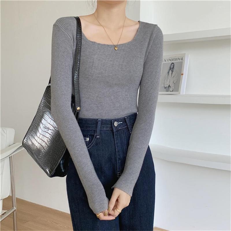 Women's Sweaters PLAMTEE 7 Colors Women Knitted Jumper Square Collar Solid 2022 High Quality All Match Bottoming Slim Elastic Casual, Blue
Women's Sweaters PLAMTEE 7 Colors Women Knitted Jumper Square Collar Solid 2022 High Quality All Match Bottoming Slim Elastic Casual, Blue