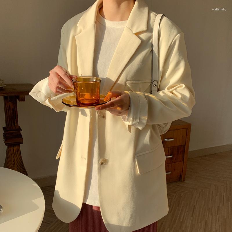 Women's Suits Female Candy Color Korean Casual Suit Jacket 2022 Spring Fall Women Loose Solid Woman Harajuku Long Sleeve, Green 
Women's Suits Female Candy Color Korean Casual Suit Jacket 2022 Spring Fall Women Loose Solid Woman Harajuku Long Sleeve, Green