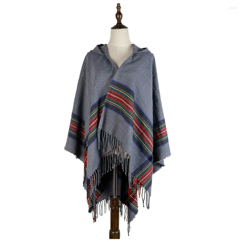 Scarves Hoody Poncho Women Winter Scarf Cashmere Shawl Amice Feminina Cape Inverno Stripes Wraps
Scarves Hoody Poncho Women Winter Scarf Cashmere Shawl Amice Feminina Cape Inverno Stripes Wraps
