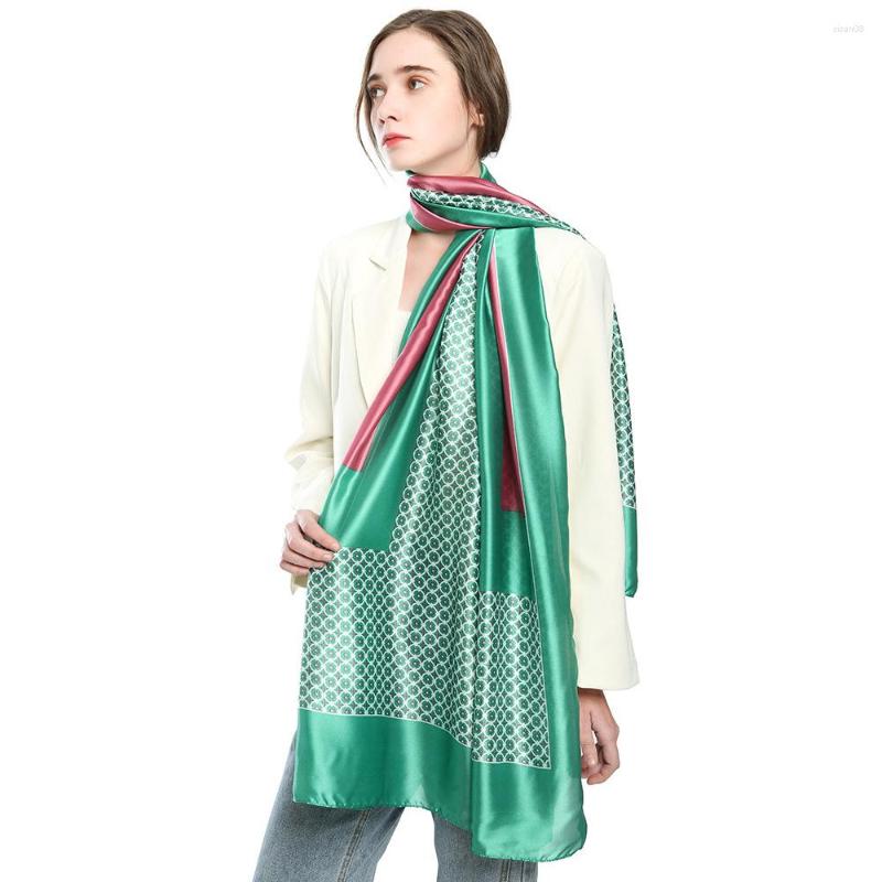 Scarves 2022 Fashion Long Silk Scarf Circle And Plaid Printed Foulard Shawl Sun Protective Out Door Hair Luxury Dress Neck Wrap
Scarves 2022 Fashion Long Silk Scarf Circle And Plaid Printed Foulard Shawl Sun Protective Out Door Hair Luxury Dress Neck Wrap