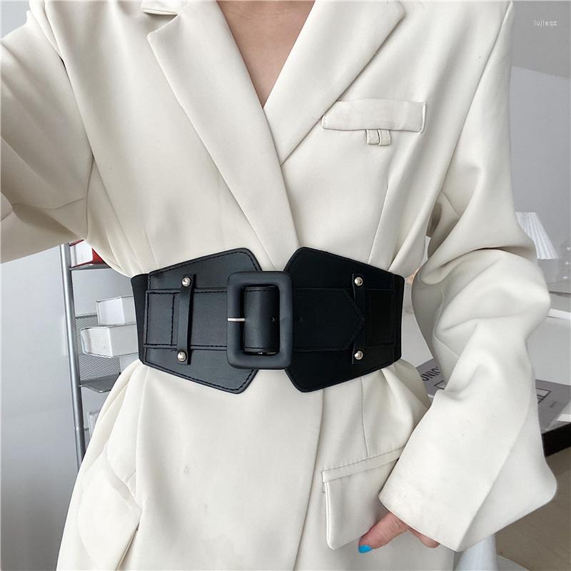 Belts Fashion Black For Women Corset Ultra Wide Waist Belt Ladies Dress Shirt Coat Stretch Cummerbunds Decorative Waistband
Belts Fashion Black For Women Corset Ultra Wide Waist Belt Ladies Dress Shirt Coat Stretch Cummerbunds Decorative Waistband