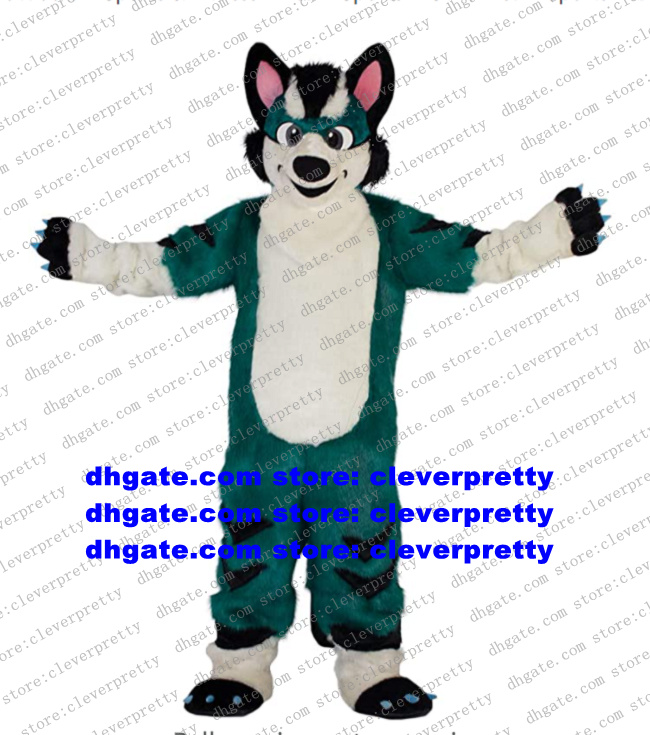 Blue Long Fur Furry Fox Mascot Costume Husky Dog Wolf Fursuit Adult Cartoon Character Suit Group Photo Carnival Fiesta zz7568, As in photos
Blue Long Fur Furry Fox Mascot Costume Husky Dog Wolf Fursuit Adult Cartoon Character Suit Group Photo Carnival Fiesta zz7568, As in photos