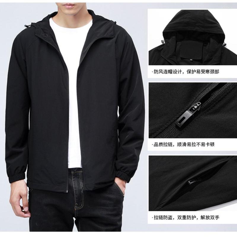 Men's Tracksuits 2022 Men's Jacket Loose Fashion Youth Hooded Black Zipper Back Reflective Strip
Men's Tracksuits 2022 Men's Jacket Loose Fashion Youth Hooded Black Zipper Back Reflective Strip